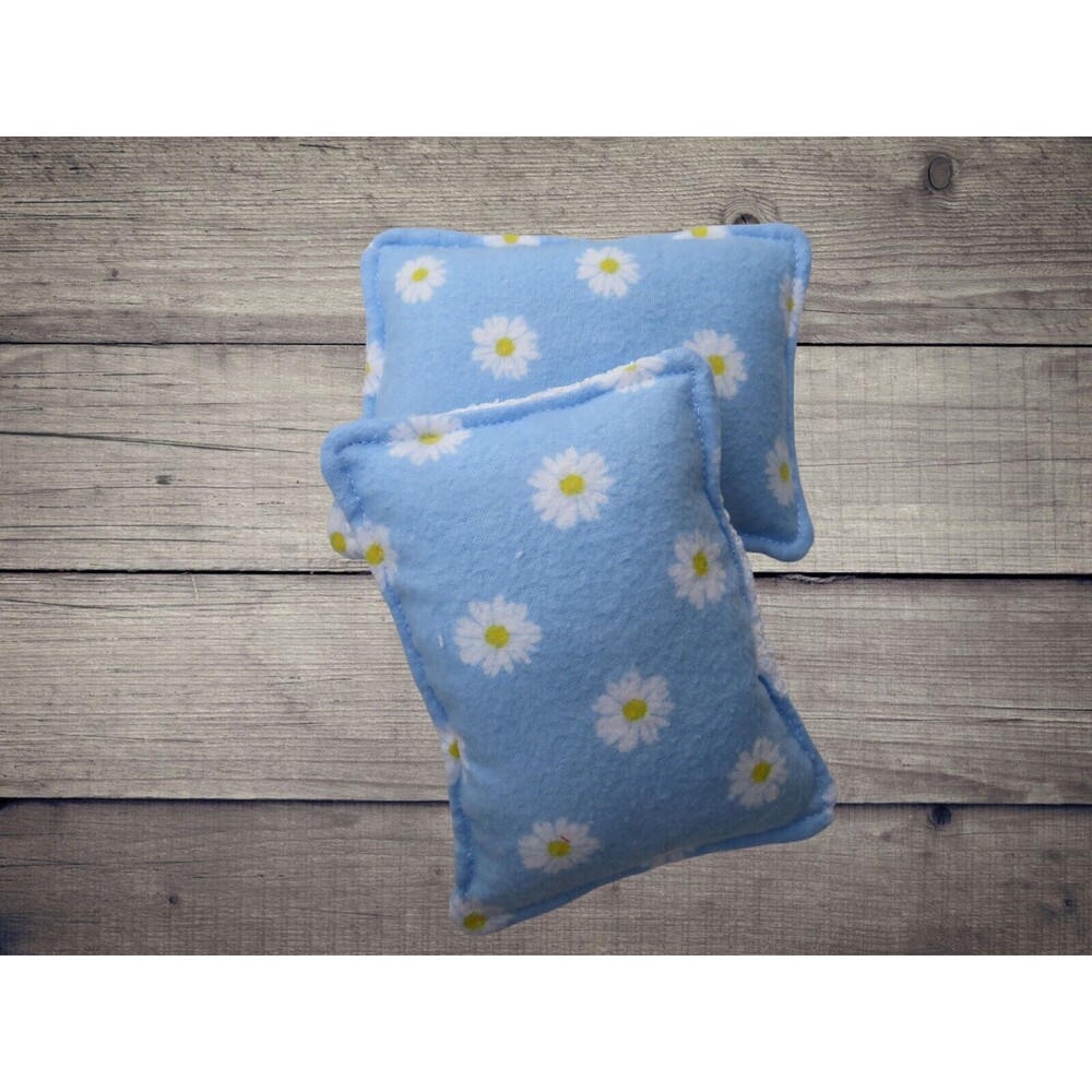 Reusable Sponge Daisy Dish Scrubby, Set of 2